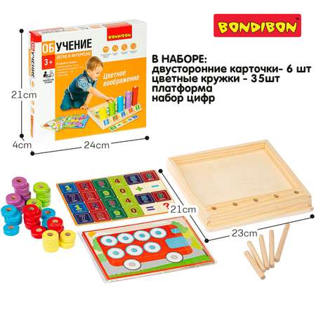 Настольная игра Bondibon Цветное воображение