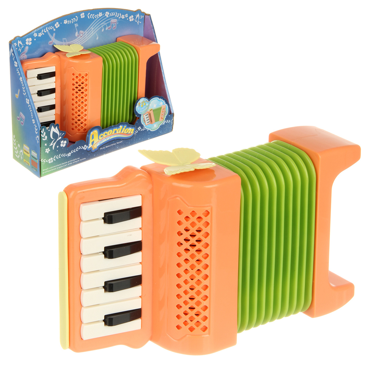 Музыкальная игрушка Veld Co Аккордеон на батарейках - фото 6