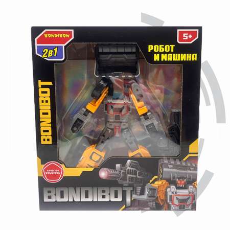 Фигурка Bondibon трансформер Робот Трактор 2в1