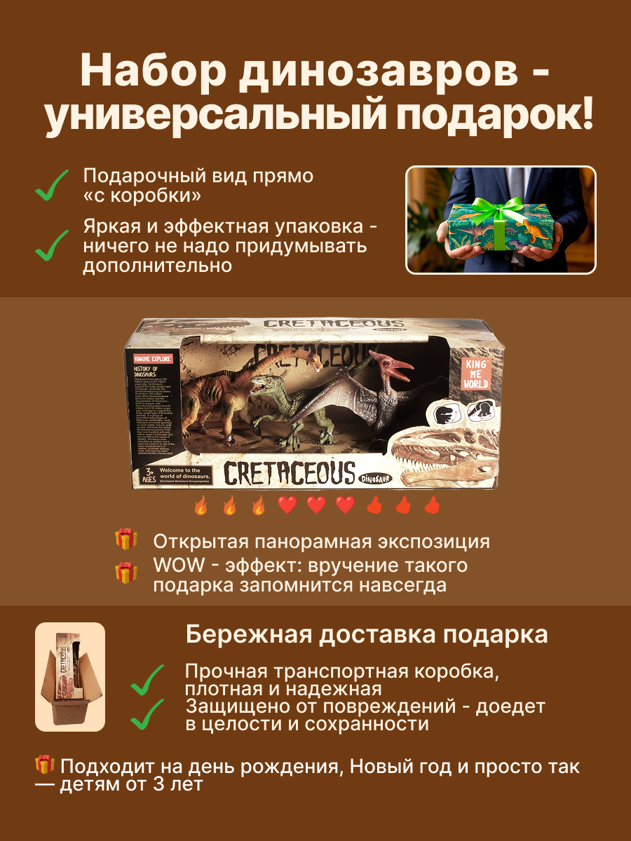 Игровой набор Viva Terra Динозавры - фото 6