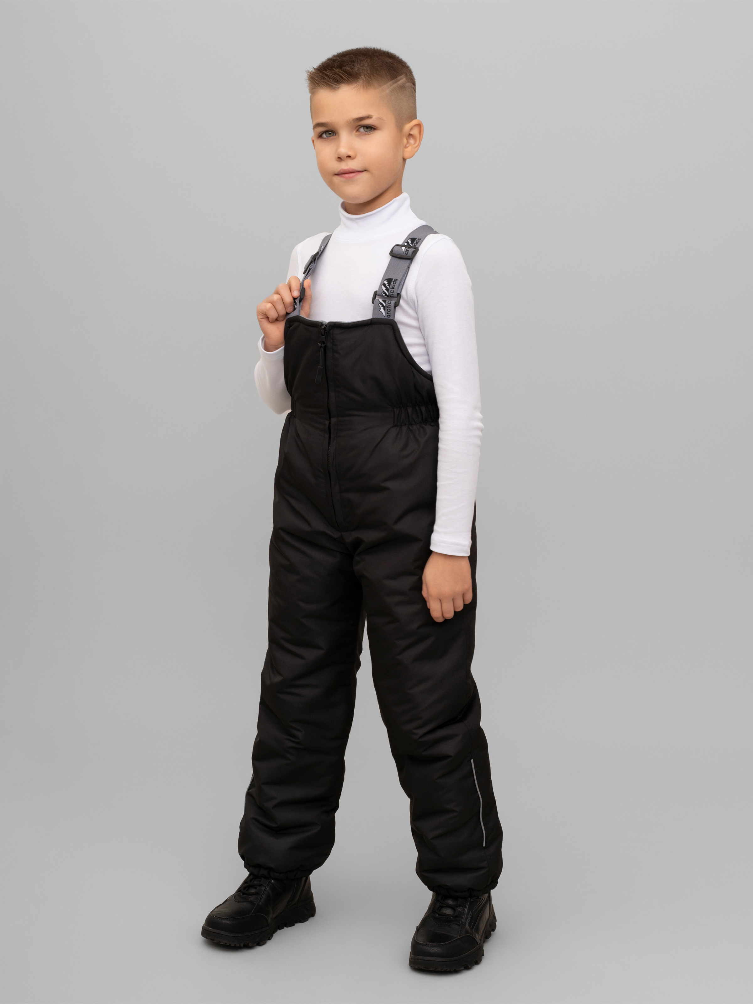 Полукомбинезон Arctic kids 60-010 черный - фото 1