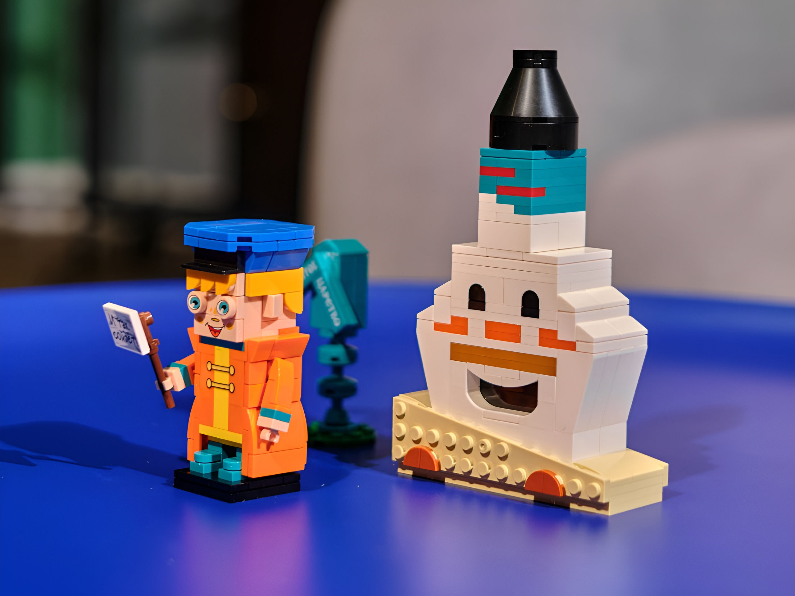 Конструктор brick labs Вовка и печка 294 дет. - фото 2