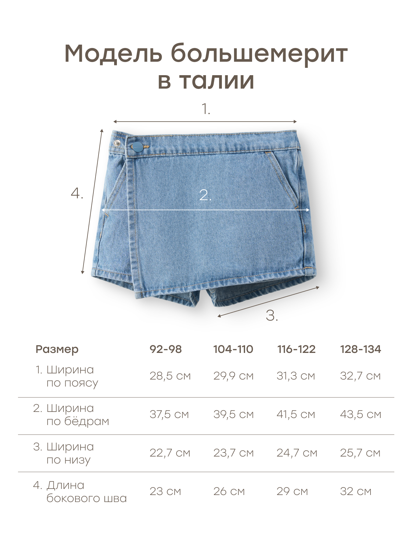 Шорты Happy Baby 88602-0_light blue - фото 5