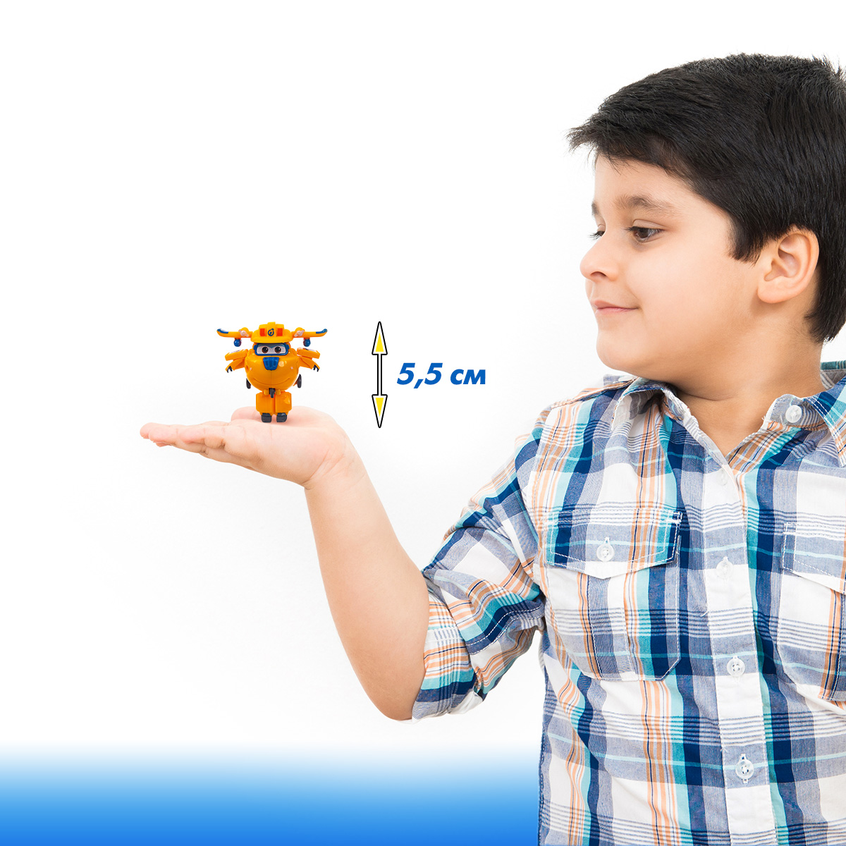 Фигурка Супер Крылья Трансформер Заряженный Донни - фото 2