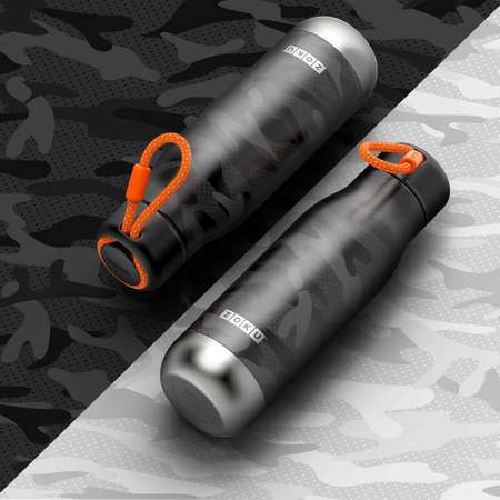 Термос Zoku 500 мл Black camo