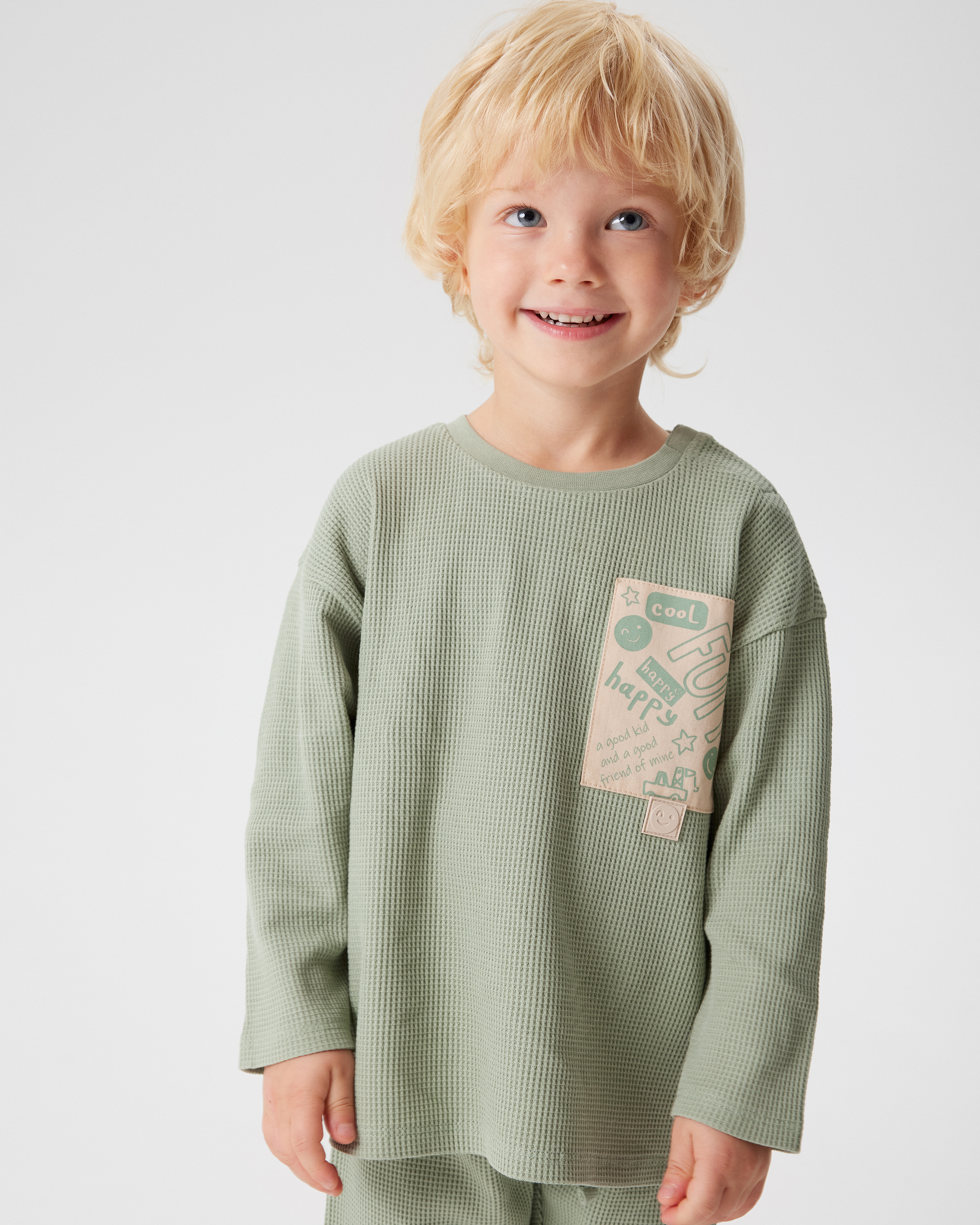 Лонгслив BabyGo KB-AW25-67BGib-44 - фото 1