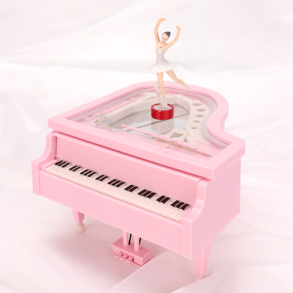 Детская Шкатулка музыкальная TIPTOPOLIS Рояль розовый - фото 7