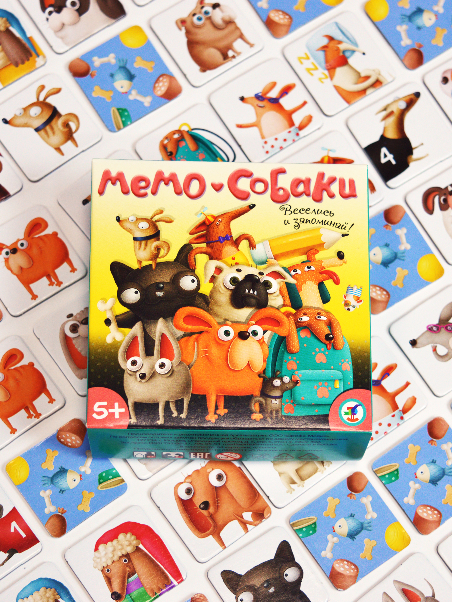 Настольная игра Дрофа-Медиа Мемо - фото 7