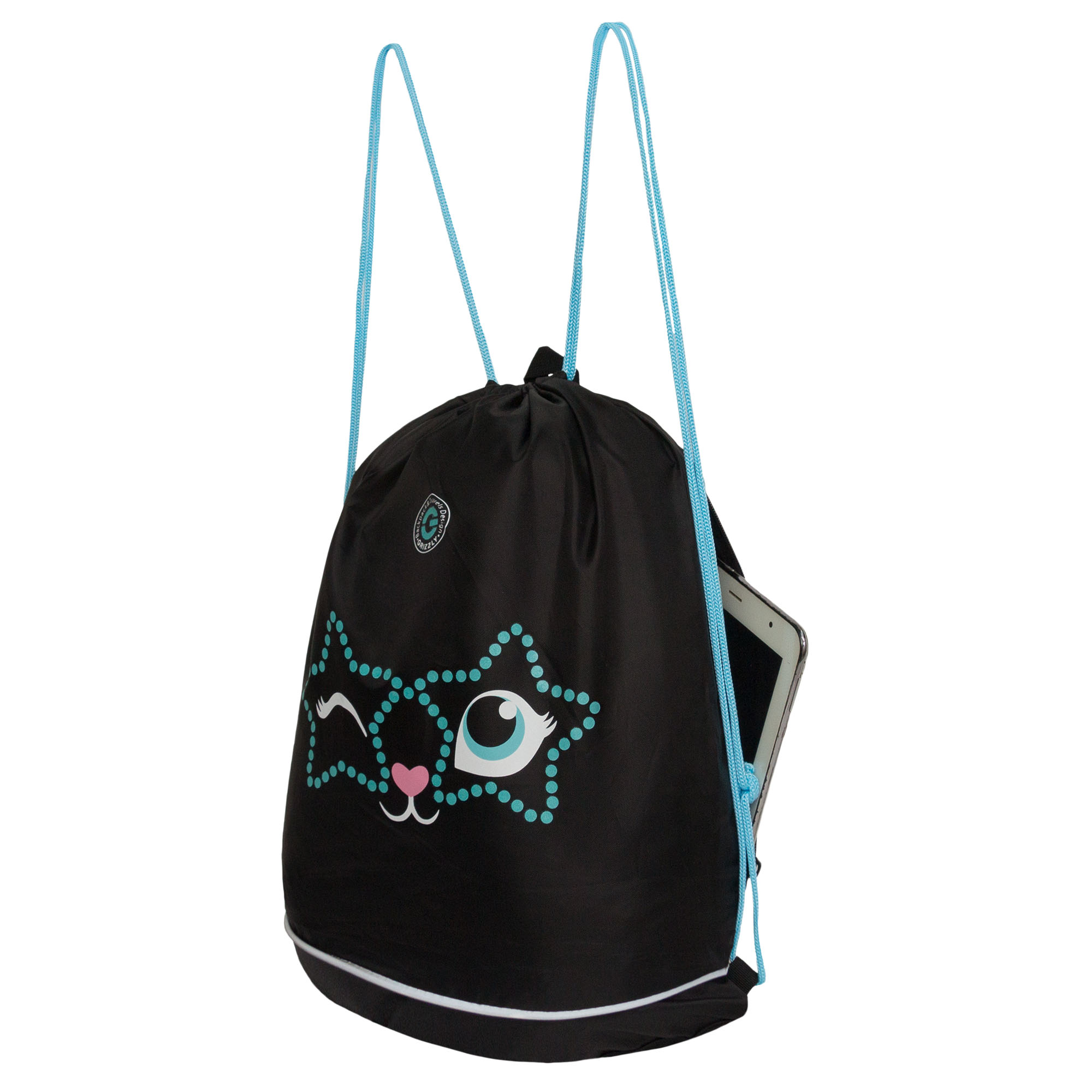 Мешок для обуви Grizzly Мордочка - фото 3