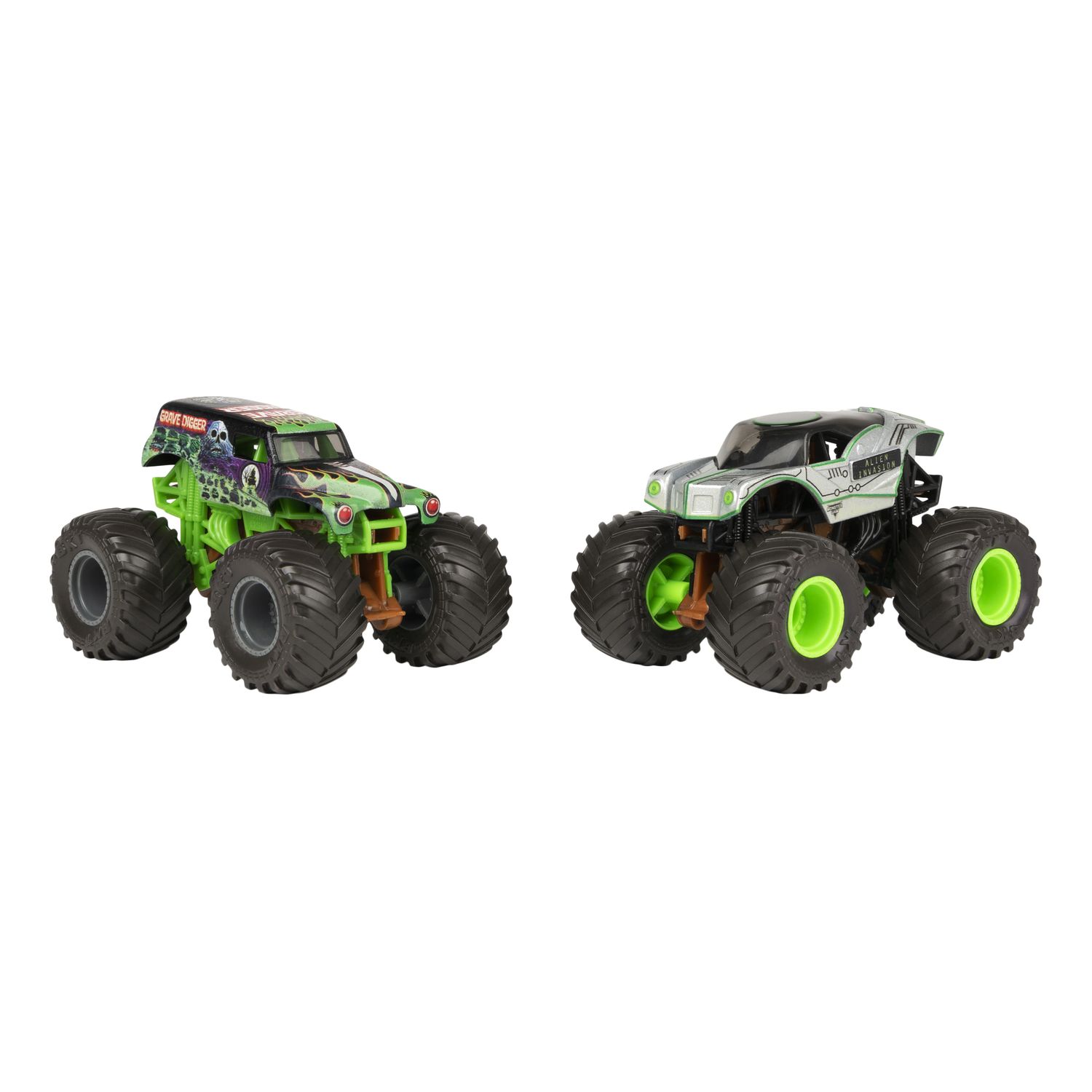 Автомобиль Monster Jam Grv Digr V AlienInvasn 1:64 6044943 - фото 1