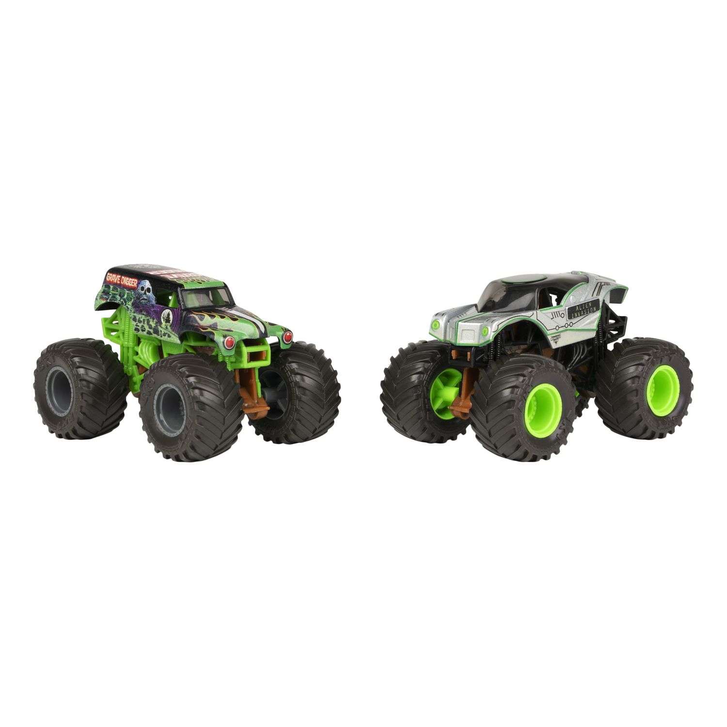 Автомобиль Monster Jam Grv Digr V AlienInvasn 1:64 6044943 - фото 1