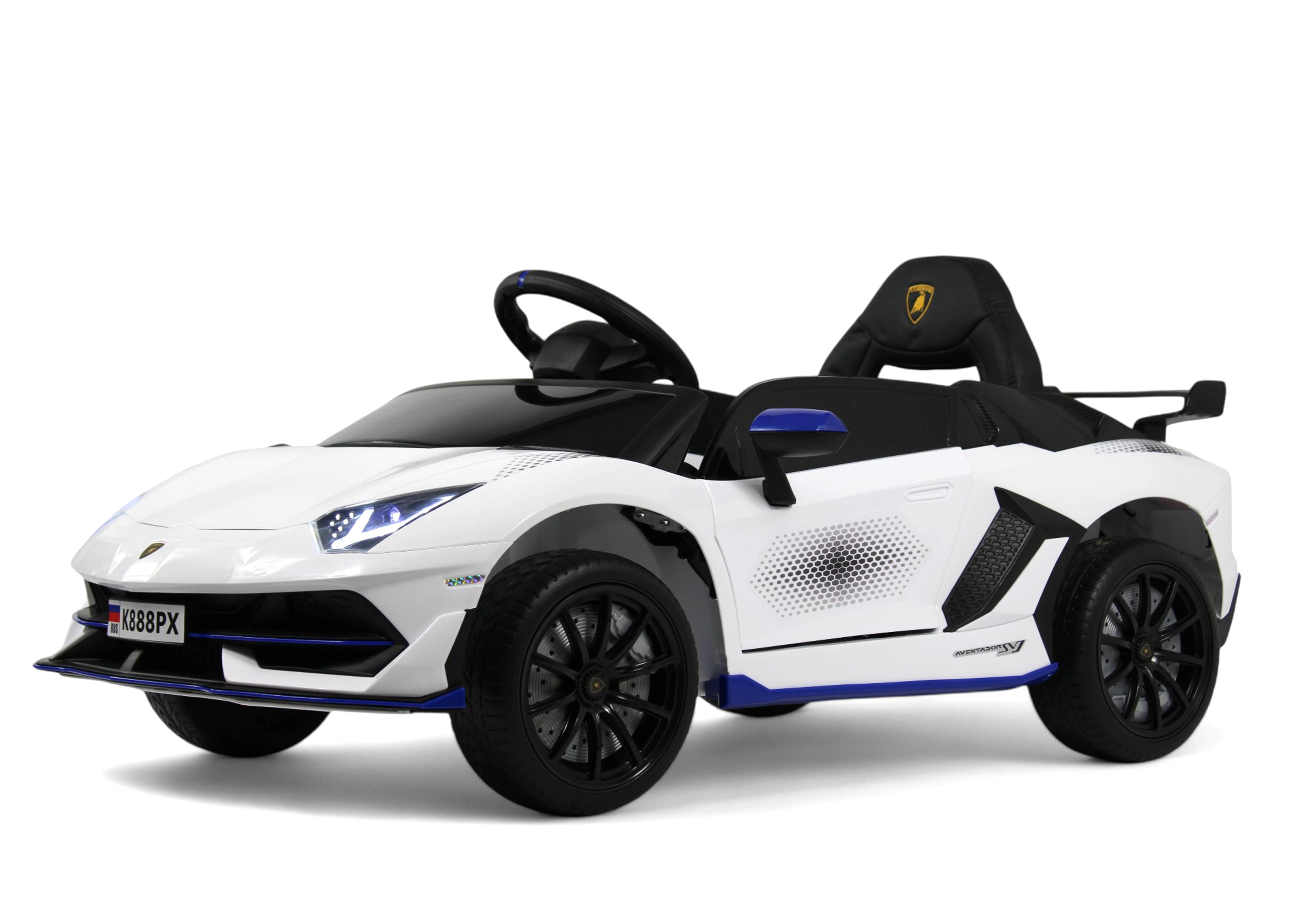 Электромобиль RIVERTOYS K888PX-WHITE С пультом ДУ - фото 24