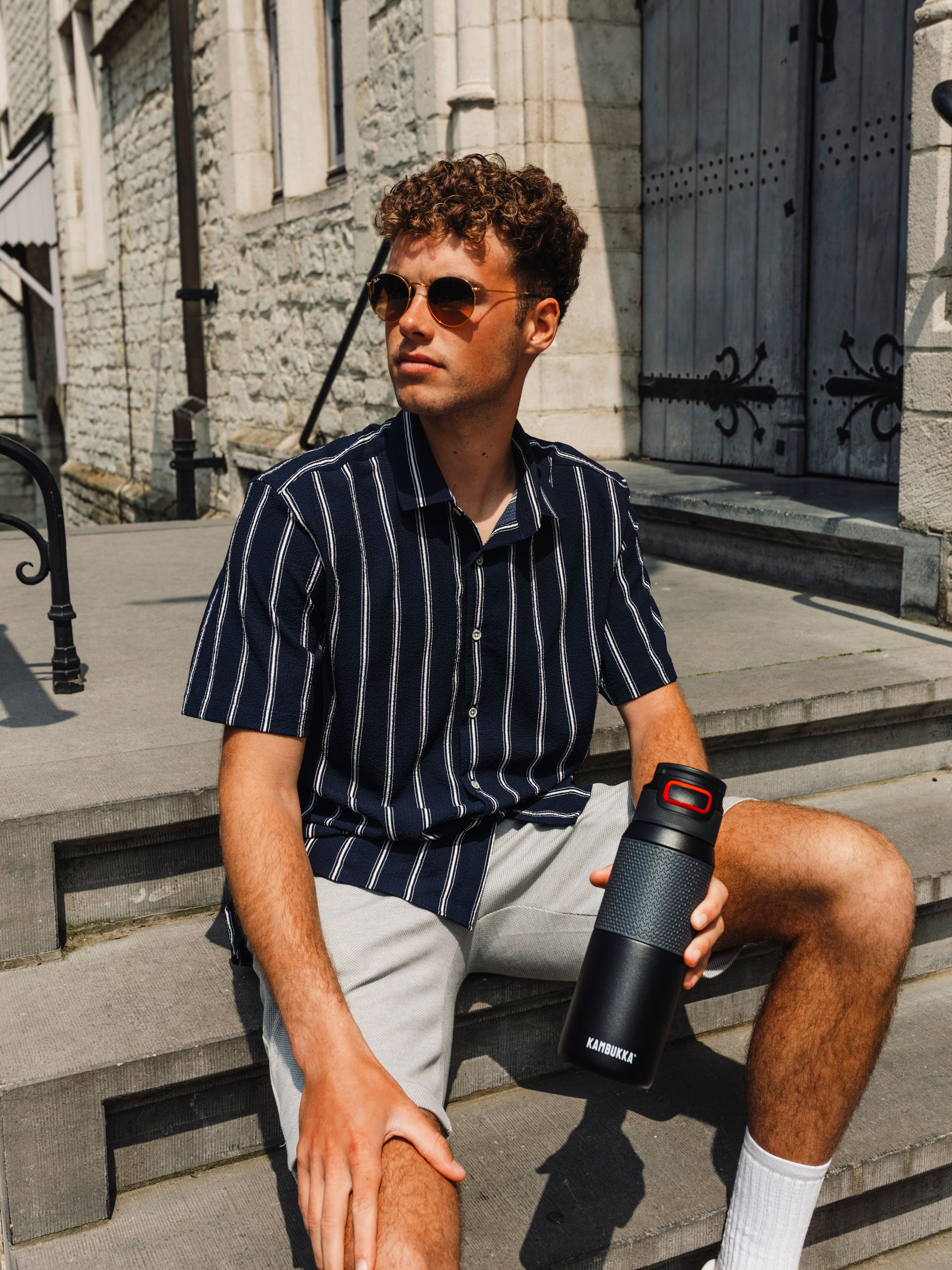 Термобутылка Kambukka Elton 750мл темно-серая 11-03013 - фото 5