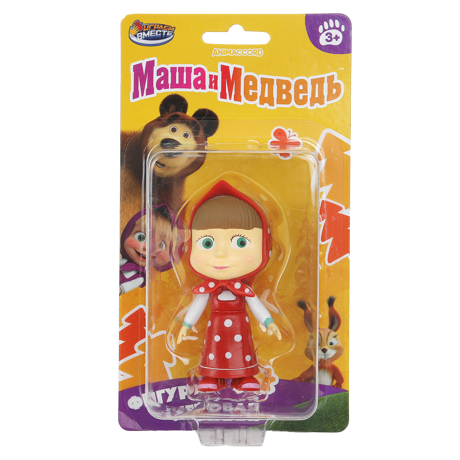 Фигурка Играем вместе Маша и Медведь - фото 1