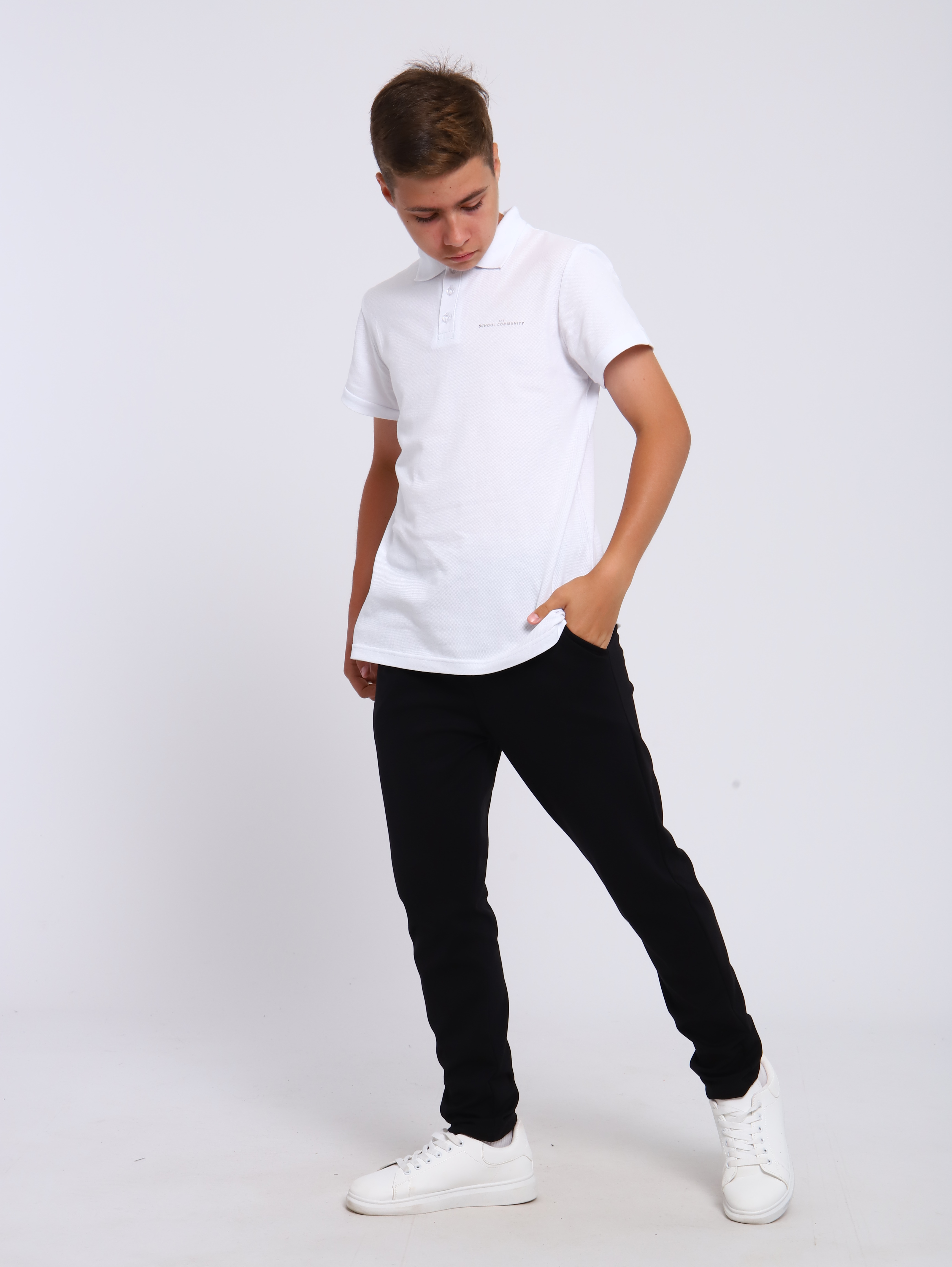 Поло ЛАДОШКИ Рубашка Михаил белый - фото 8