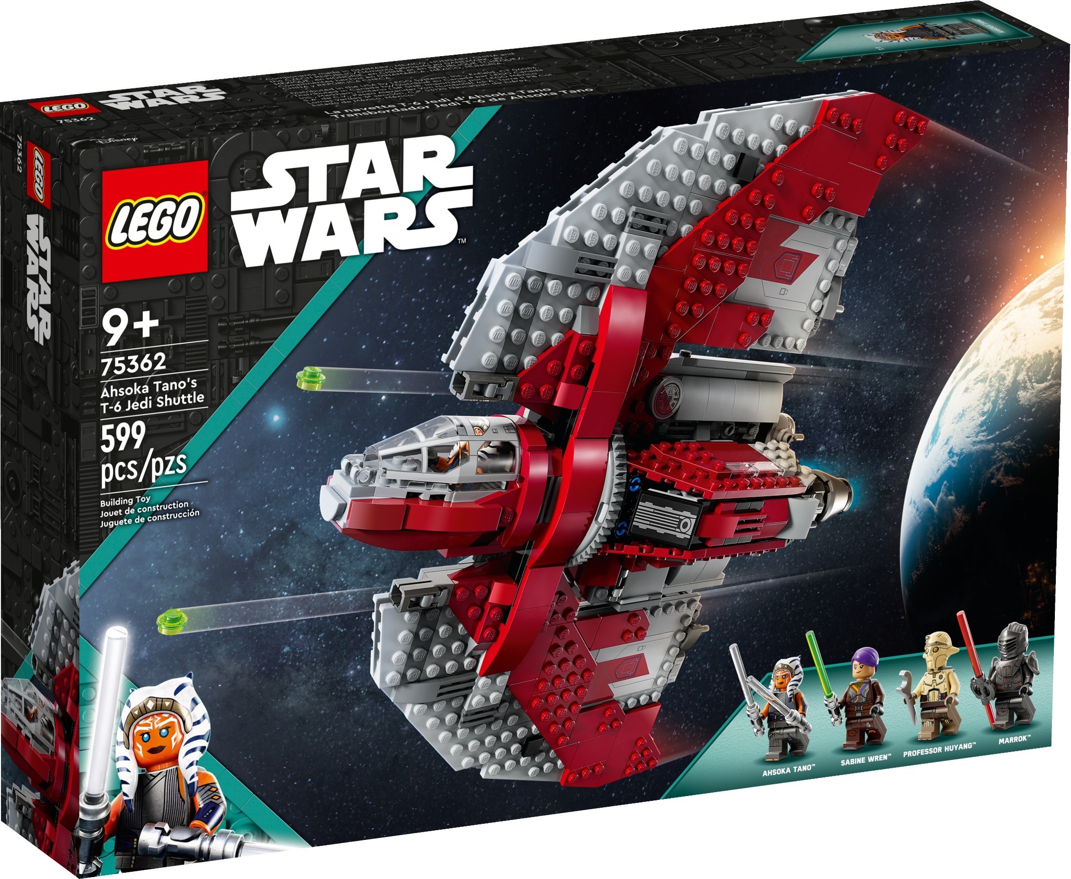 Конструктор LEGO Star Wars 75362 601 дет. - фото 1