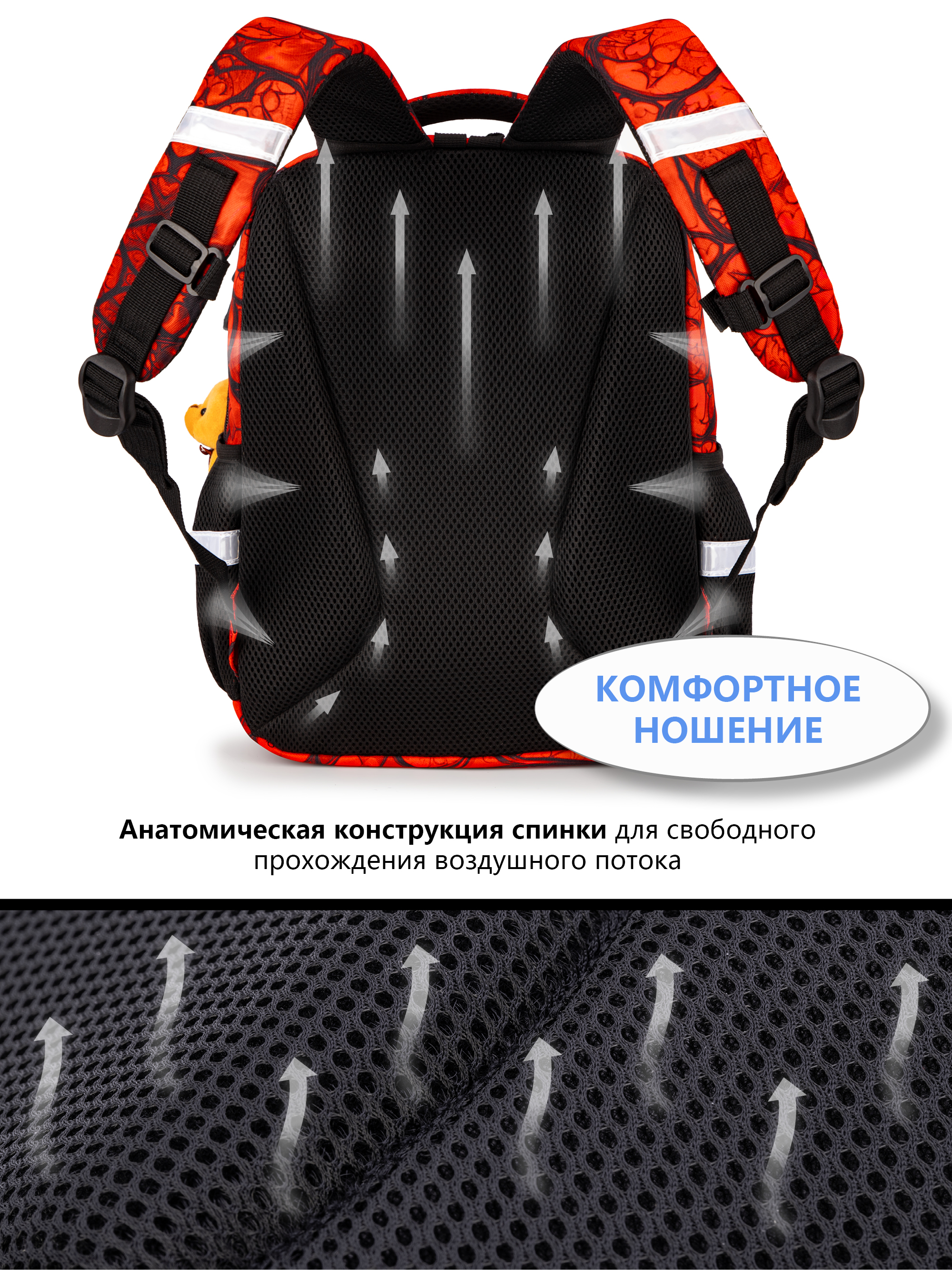 Рюкзак School Standard первокласснику набор 4 в 1 - фото 12