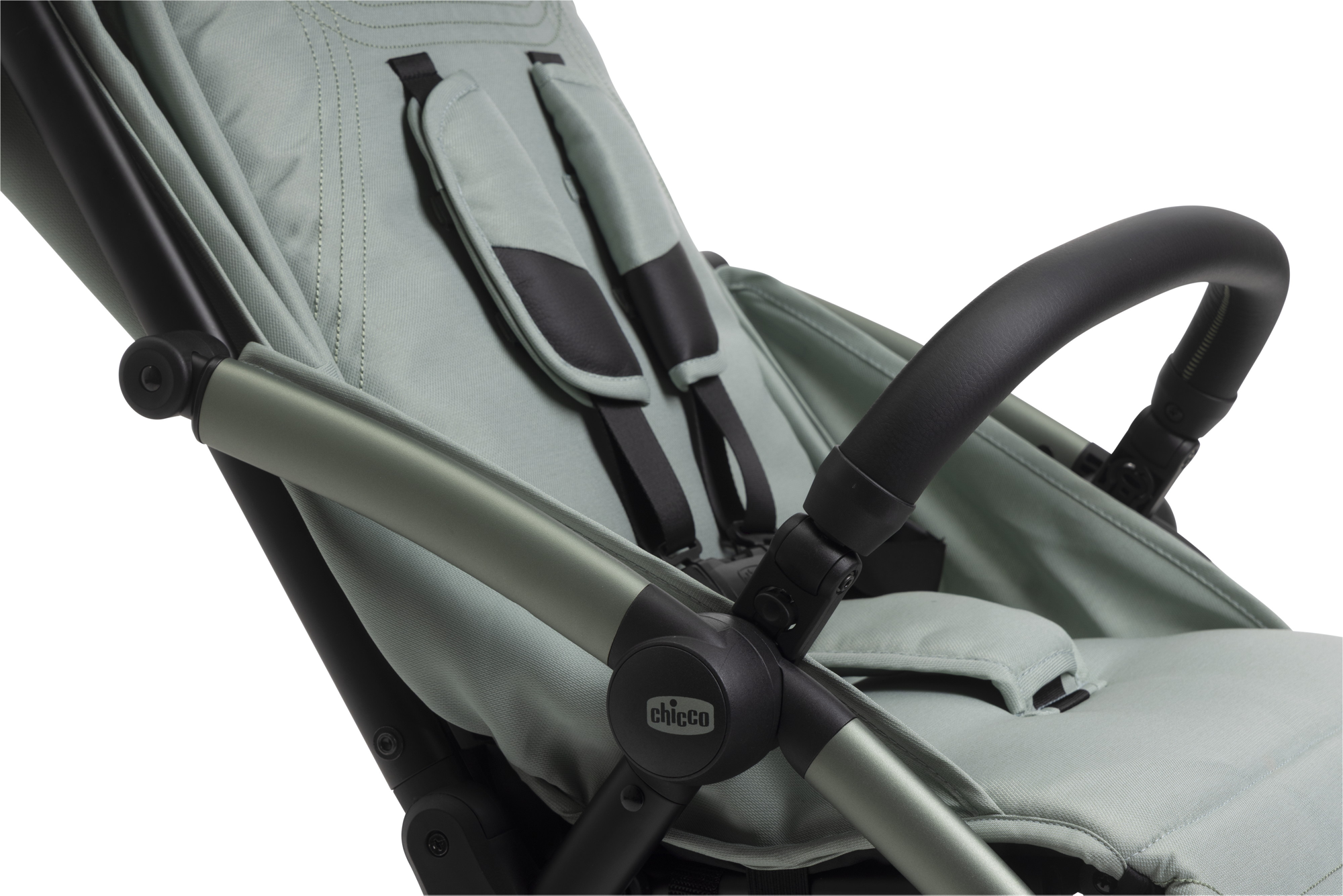 Коляска прогулочная Chicco Goody XPlus лёгкая Sage зеленый - фото 7