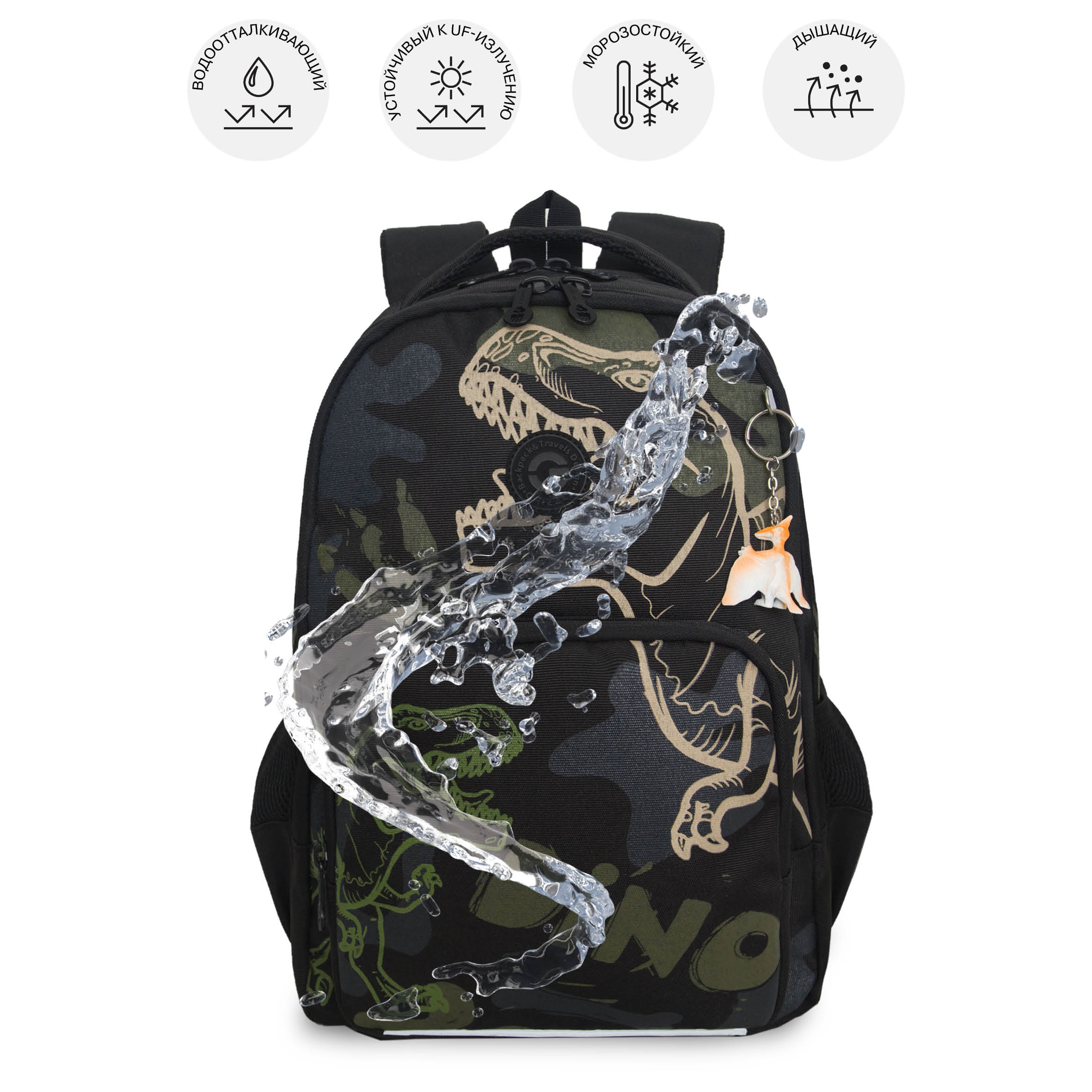 Рюкзак Grizzly для мальчика RB - фото 8