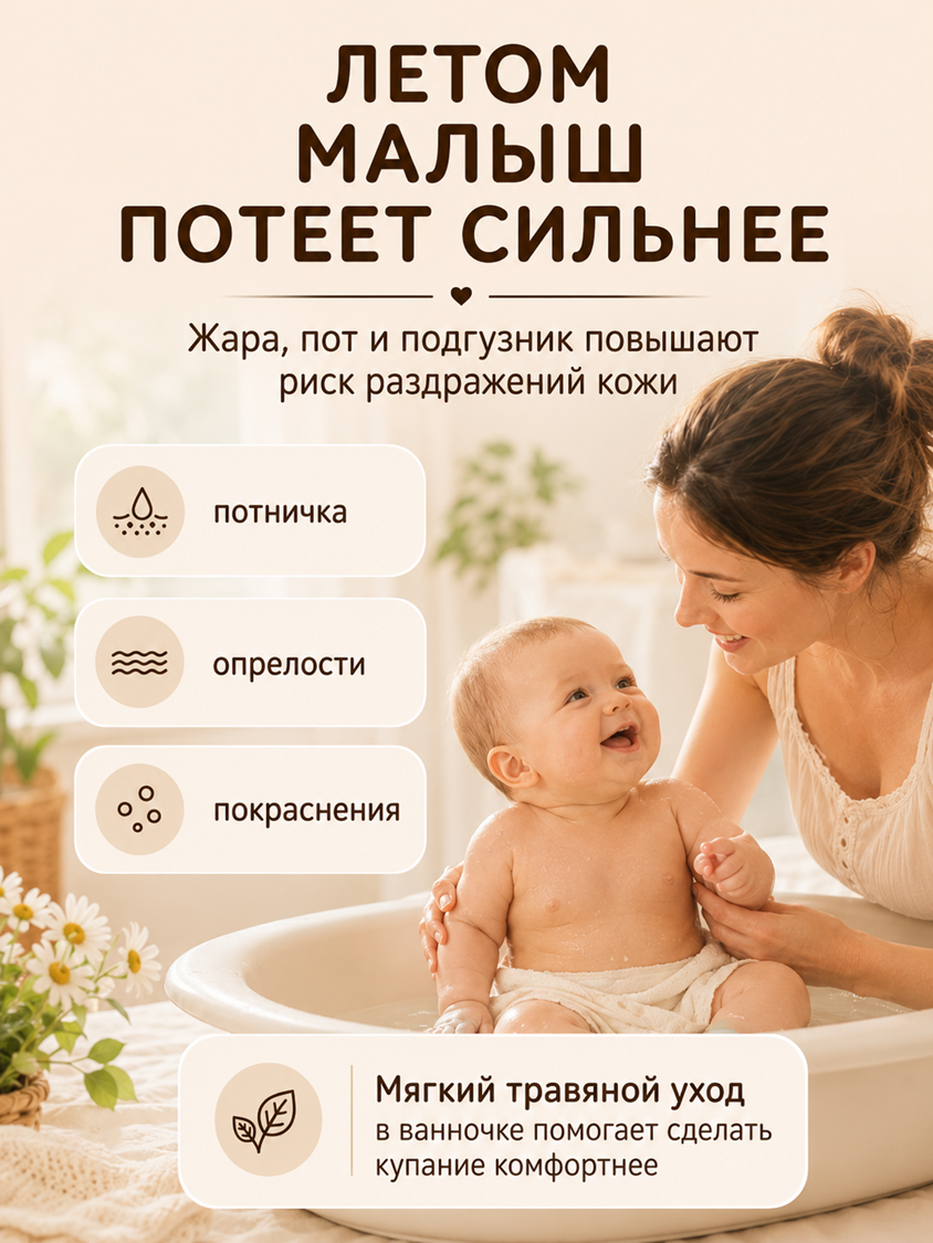 Экстракт для купания Наша Мама Череда 500 мл 1 шт. - фото 4