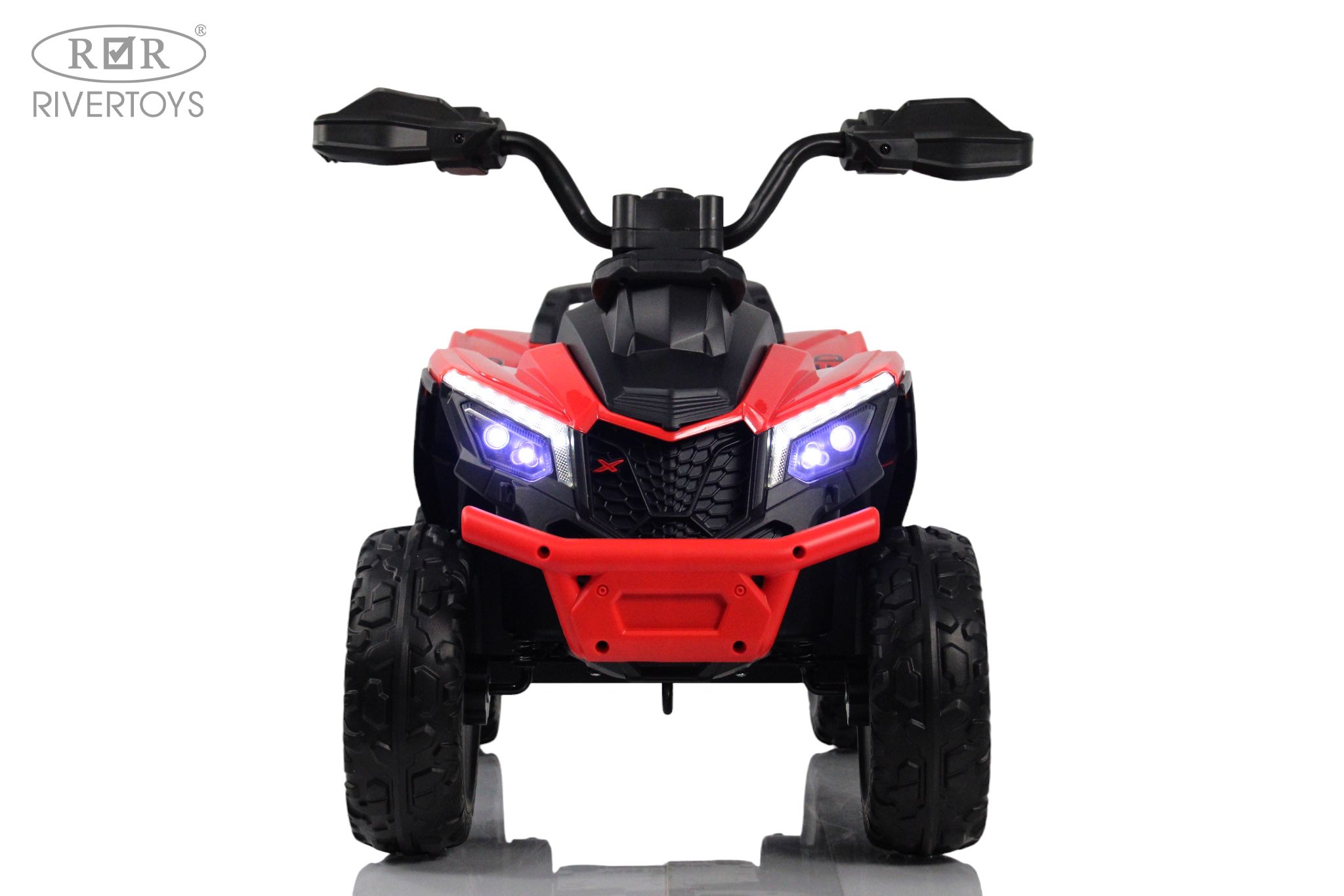 Электромобиль RIVERTOYS М202БХ-RED С пультом ДУ - фото 2