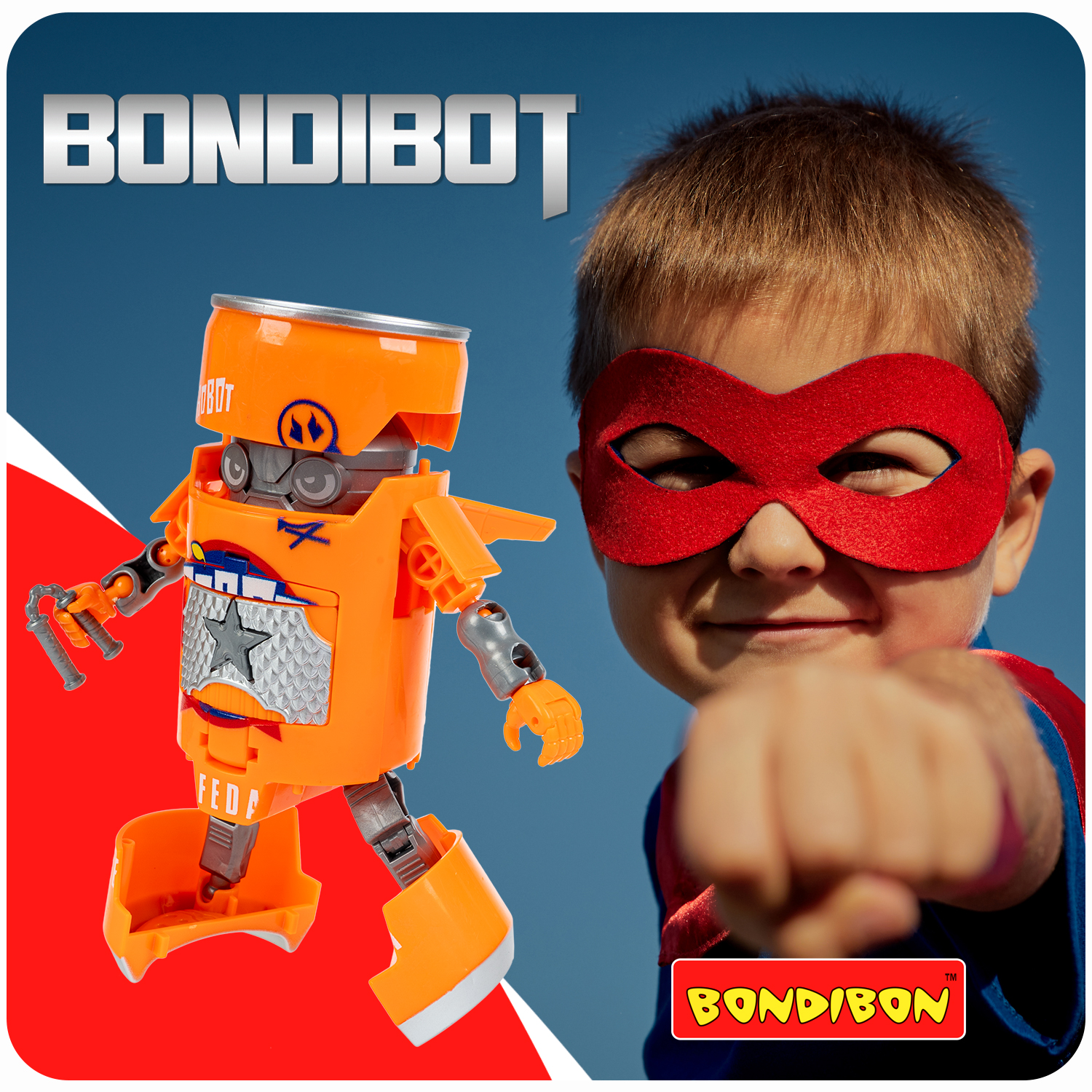 Фигурка Bondibon трансформер Робот Солдат 2в1 - фото 11