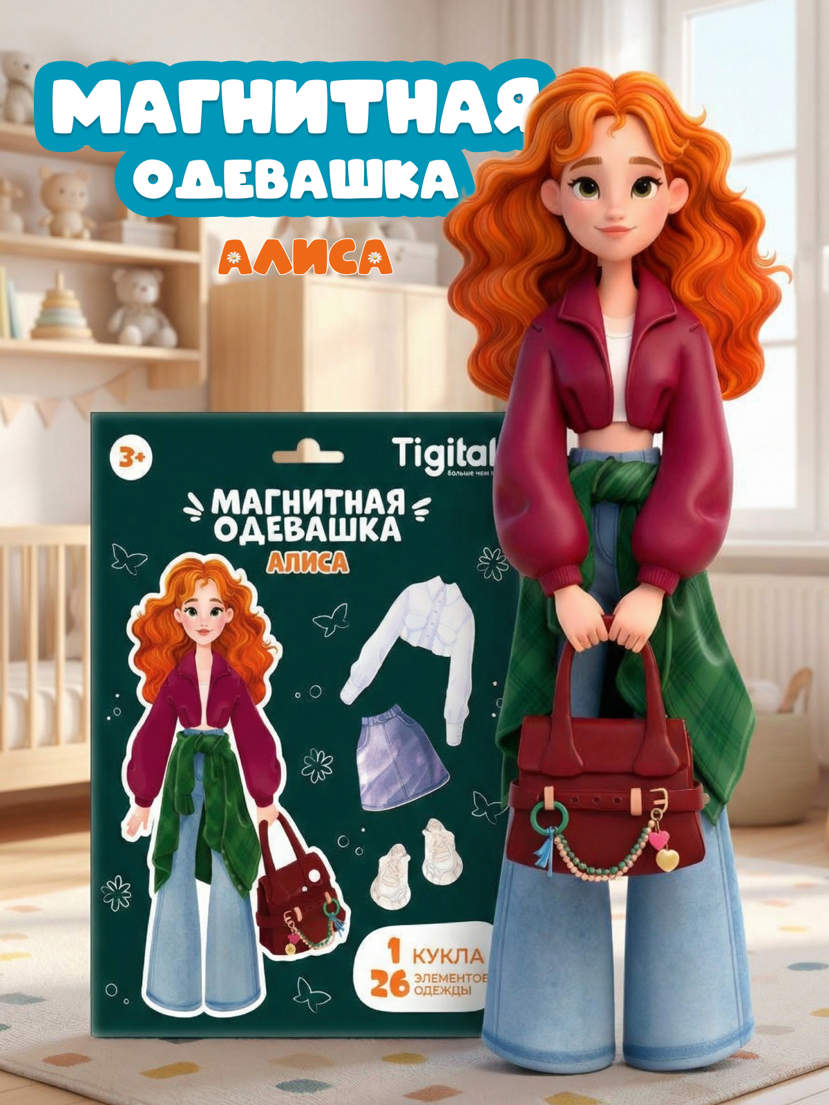 Настольная игра Tigitak Алиса - фото 1