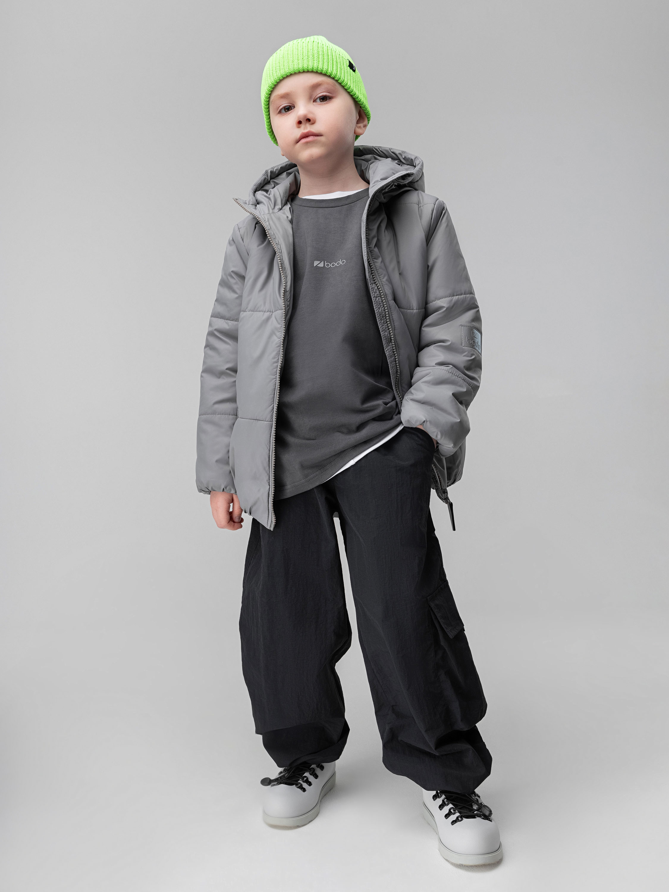 Куртка Bodo 32-83MU_серый - фото 5