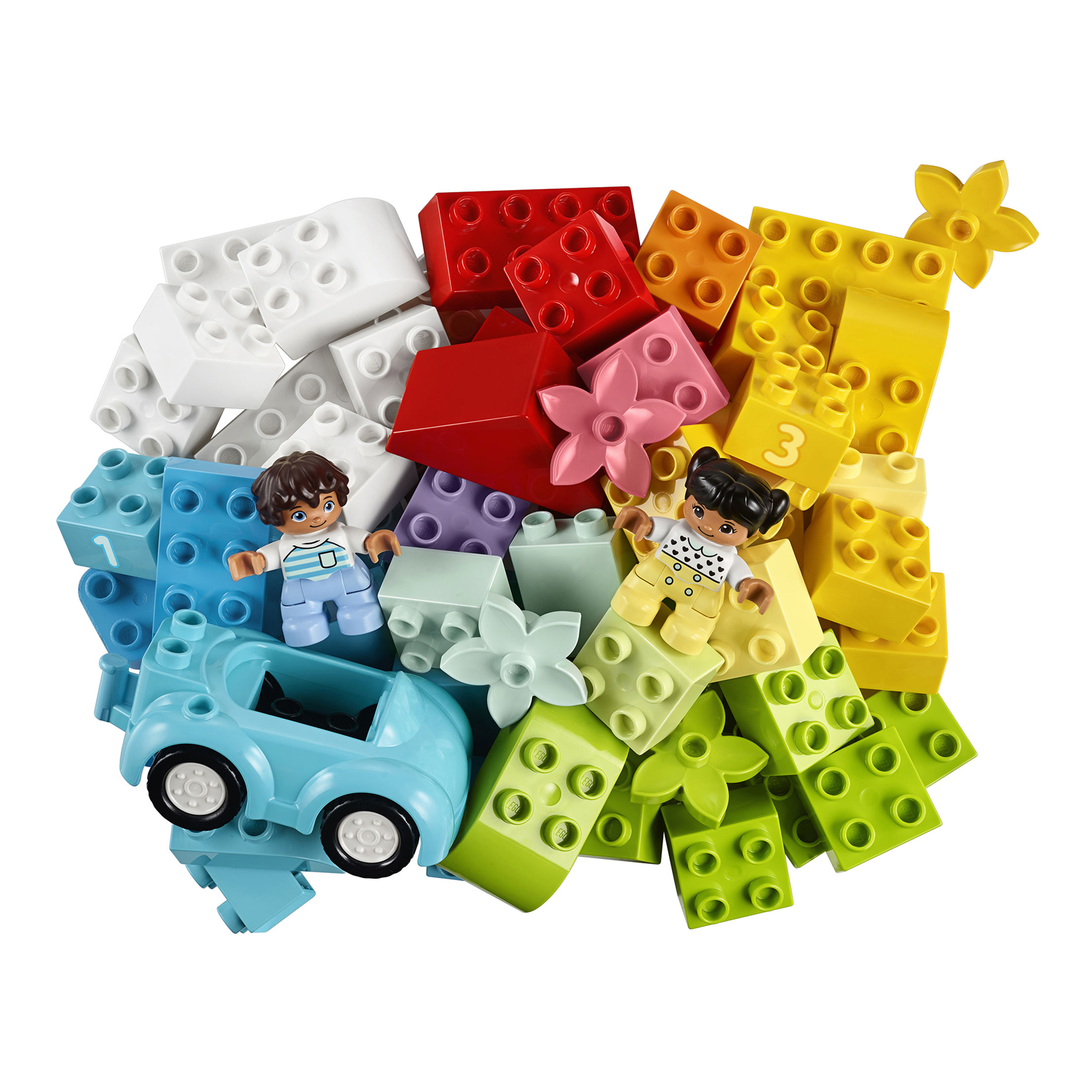 Конструктор LEGO DUPLO Коробка с кубиками 65 дет. - фото 10