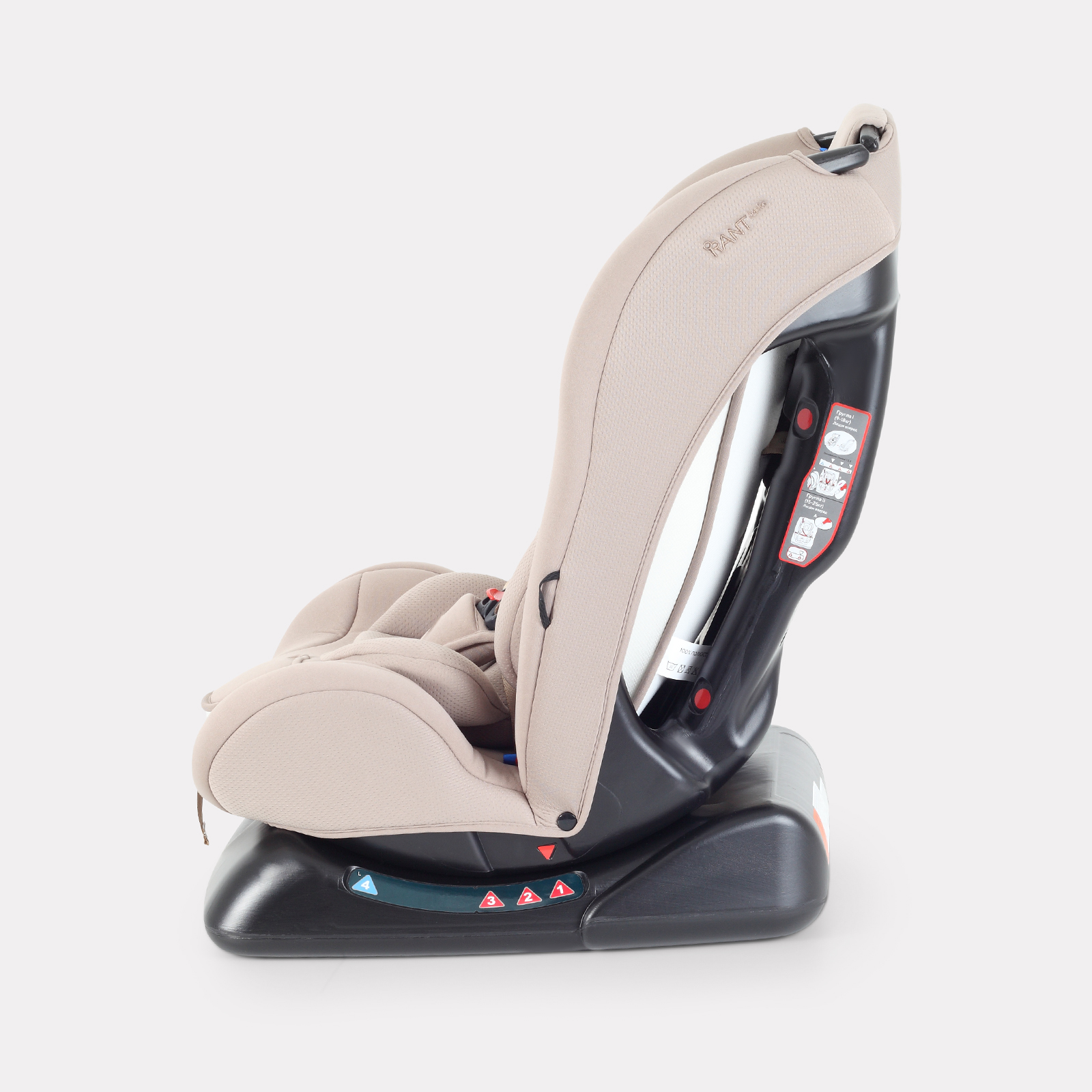 Автокресло Rant Basic Rally Next 0+/1/2 (0-25 кг) бежевый - фото 6