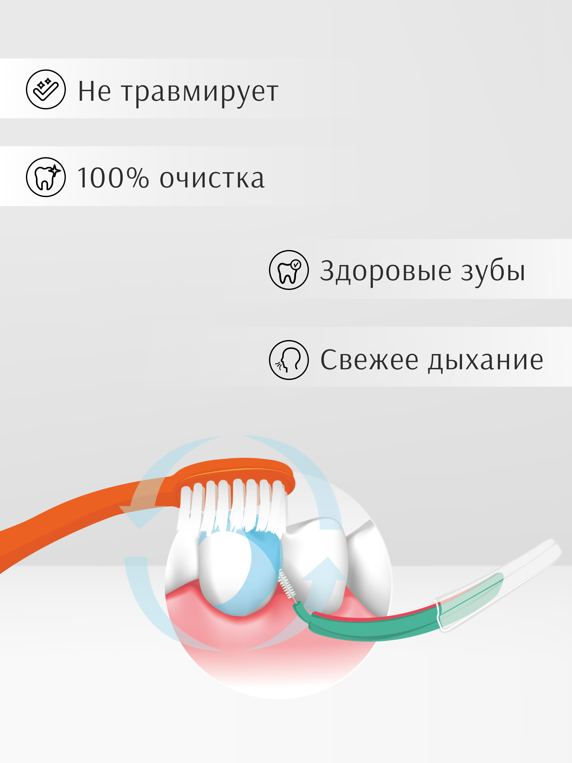 Зубная щетка классическая edel+white 6 шт. - фото 5