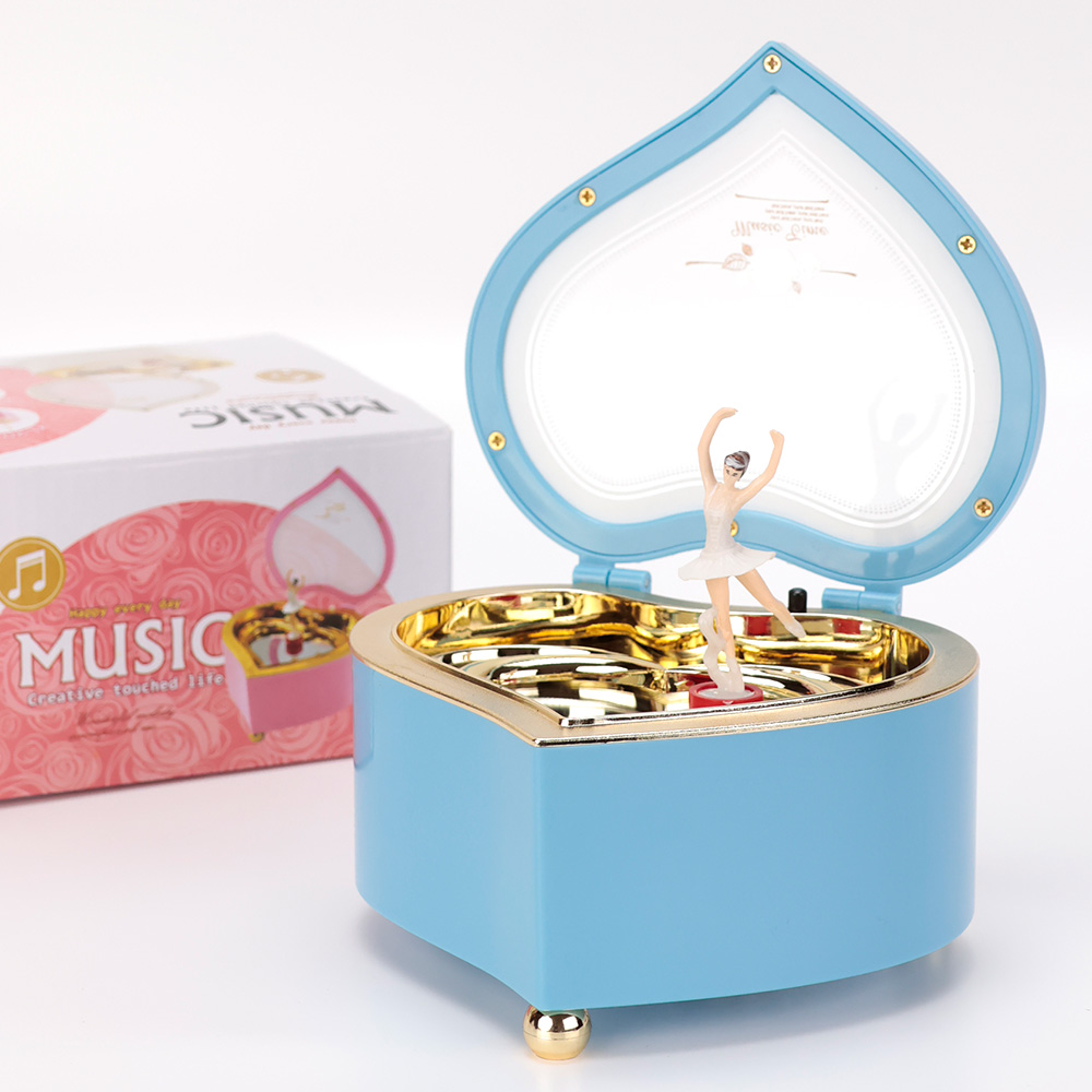 Шкатулка музыкальная TIPTOPOLIS Сердце голубое - фото 7
