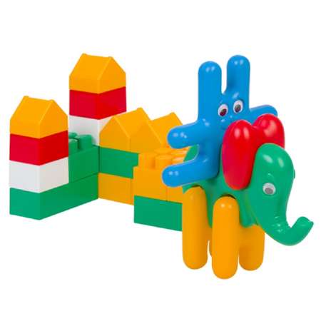 Конструктор Colorplast Зоо Блок сборная игровая модель