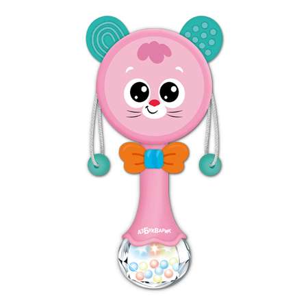 Игрушка Азбукварик Мышонок Зверята-барабанчики 3354