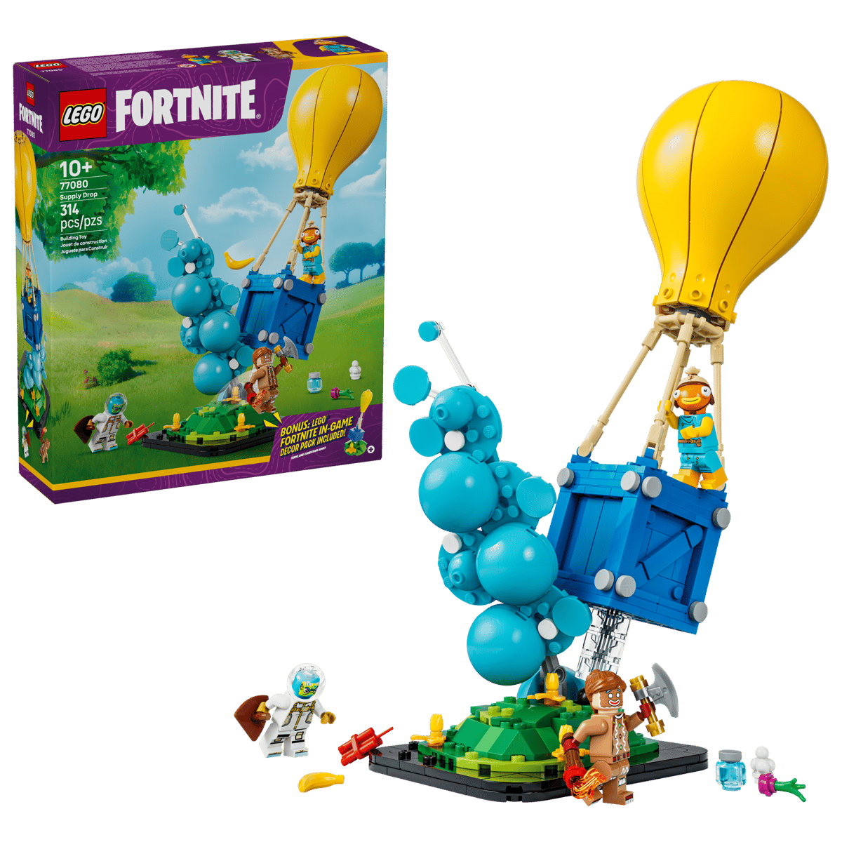 Конструктор LEGO Fortnite Сброс припасов 314 дет. - фото 1