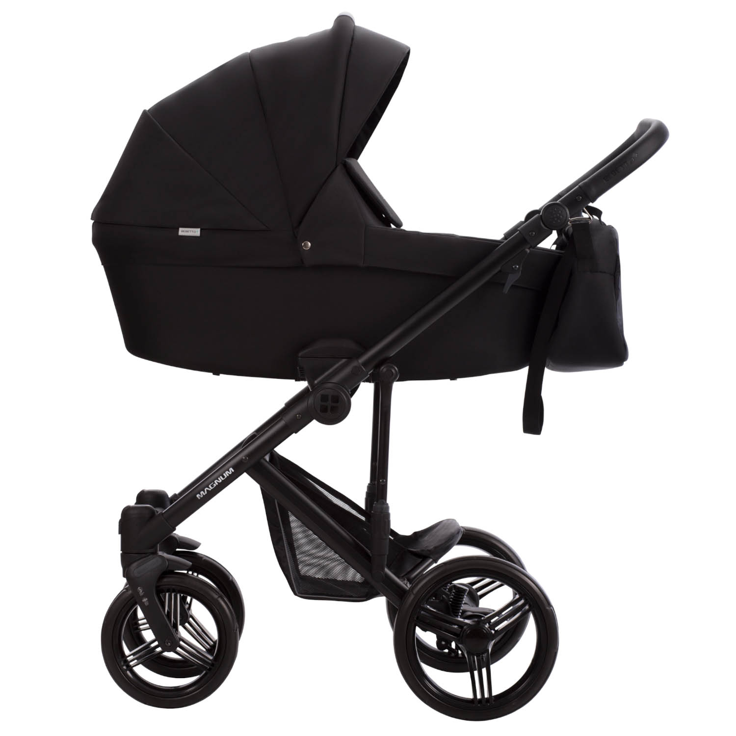 Коляска 2в1 Bebetto Magnum Light черный - фото 3
