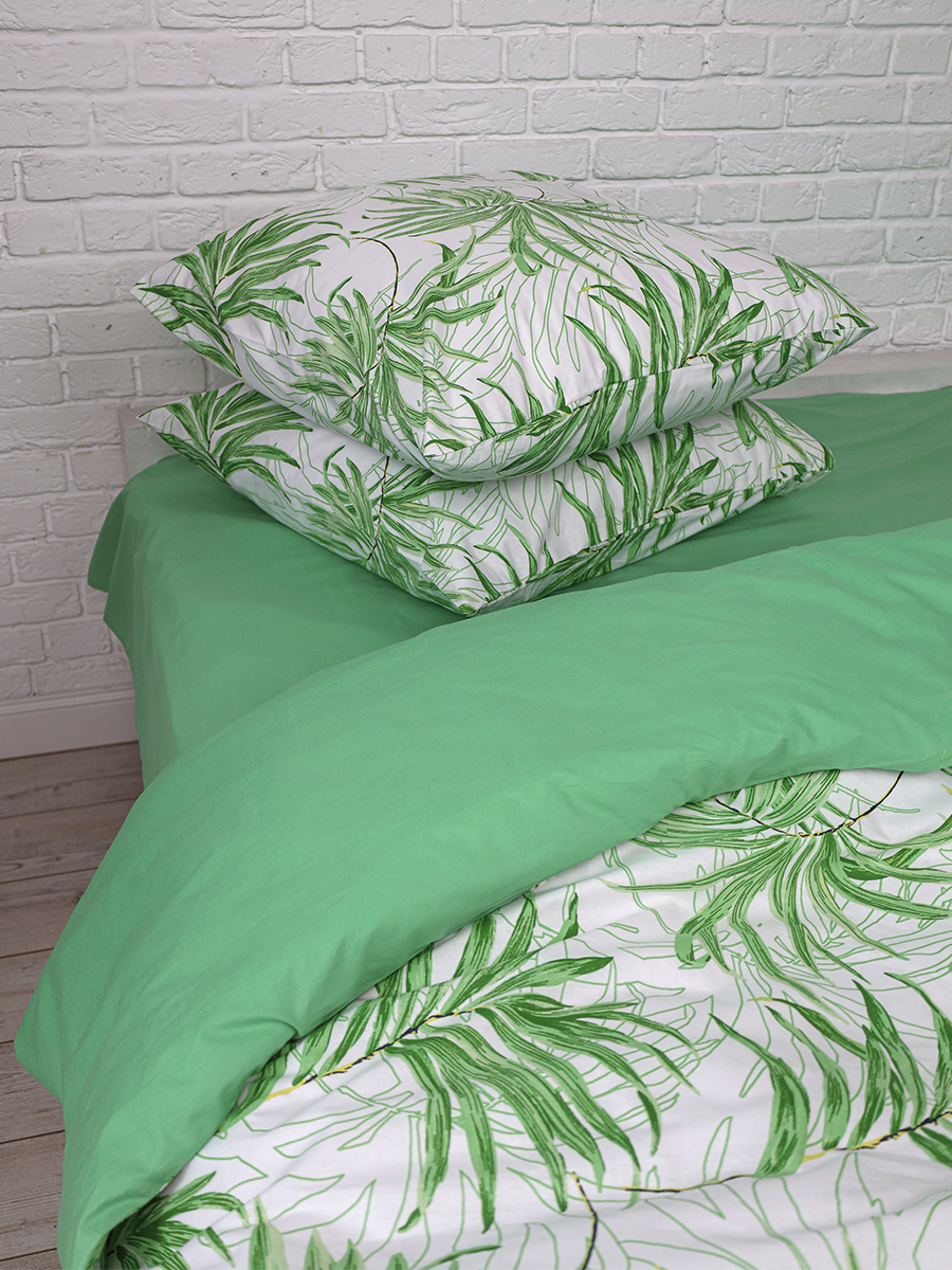 Комплект постельного белья BRAVO Пальм двуспальный 4 предм. - фото 3