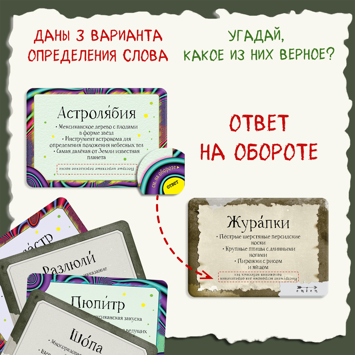 Настольная игра Дрофа-Медиа Бестолковый словарик - фото 3