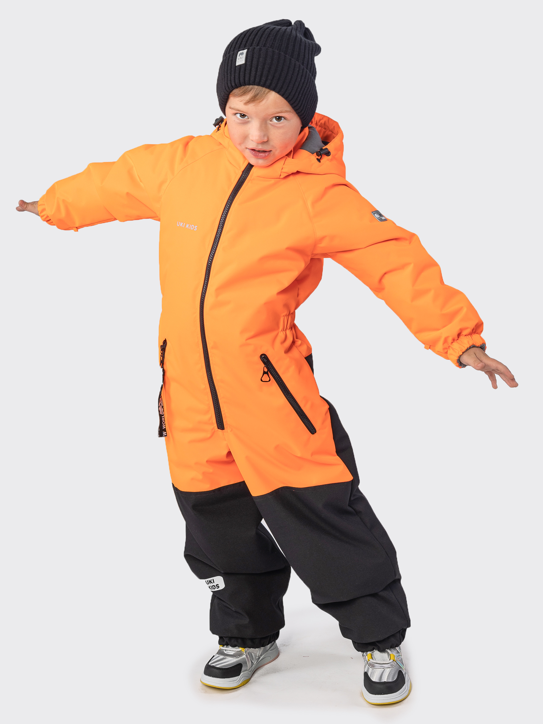 Комбинезон UKI KIDS 1spr23-002оранж - фото 3