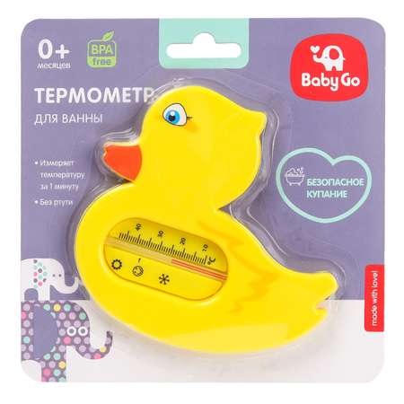 Термометр для воды BabyGo Уточка BD-19153