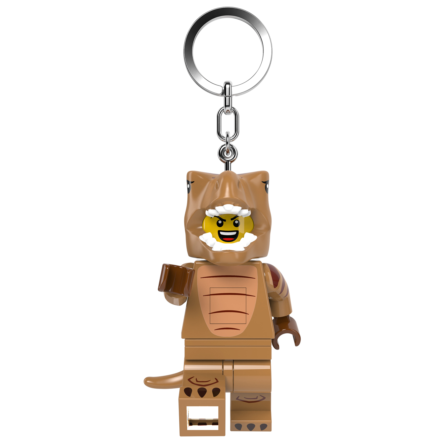 Брелок LEGO Minifigures - Человек Ти-Рекса 1 шт. - фото 1