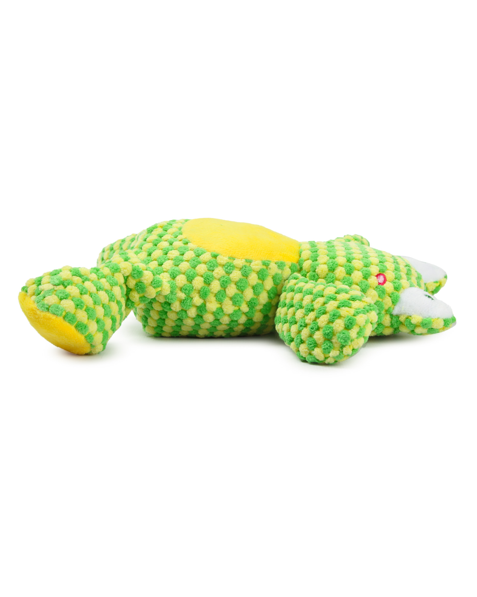 Игрушка для собак Barbaks Лягушка Квакушка мягкая с пищалкой 25*19см - фото 4