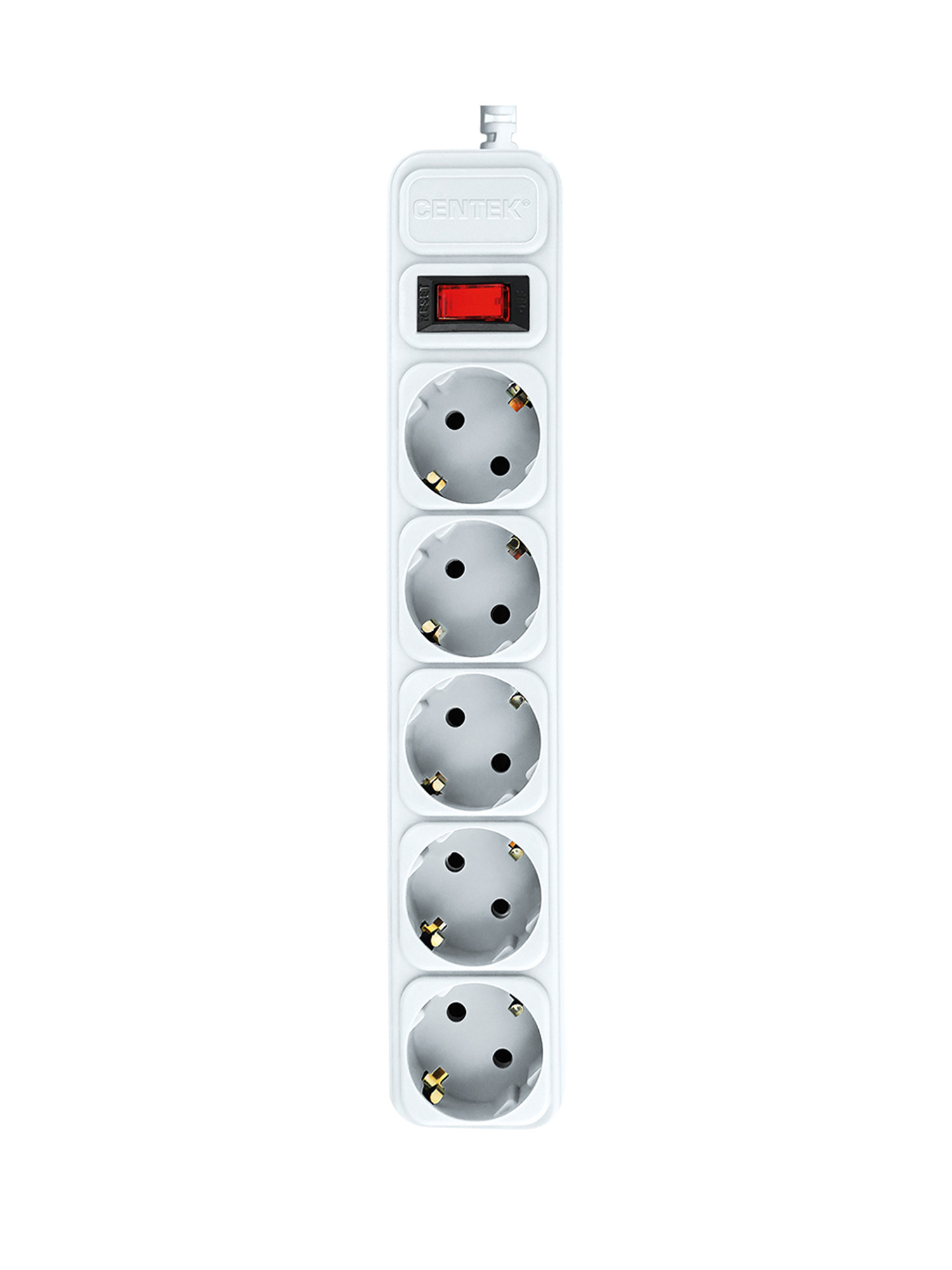 Сетевой фильтр CENTEK CT-8900-5-4,5 White - фото 1
