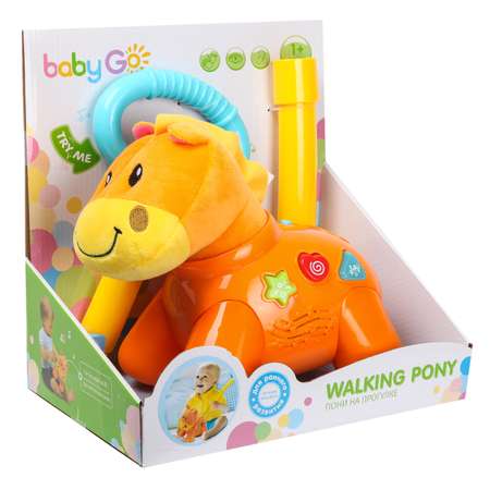 Игрушка-каталка BabyGo Пони 000654-NL
