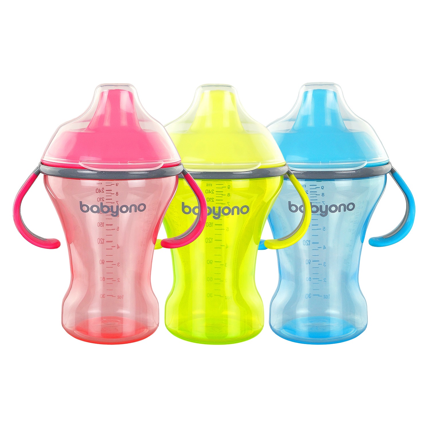 Поильник Babyono Natural 260 мл 1 шт. в ассортименте - фото 7