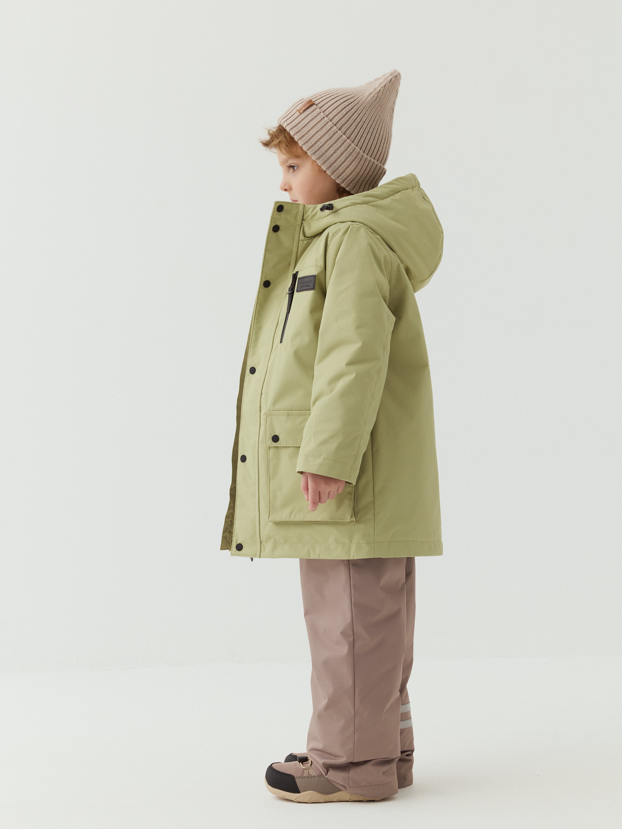 Парка BUNGLY 1R9338/Фисташка - фото 5