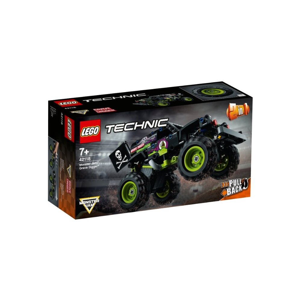 Конструктор LEGO Technic Monster Jam Grave Digger 42118 1379 дет. - фото 1