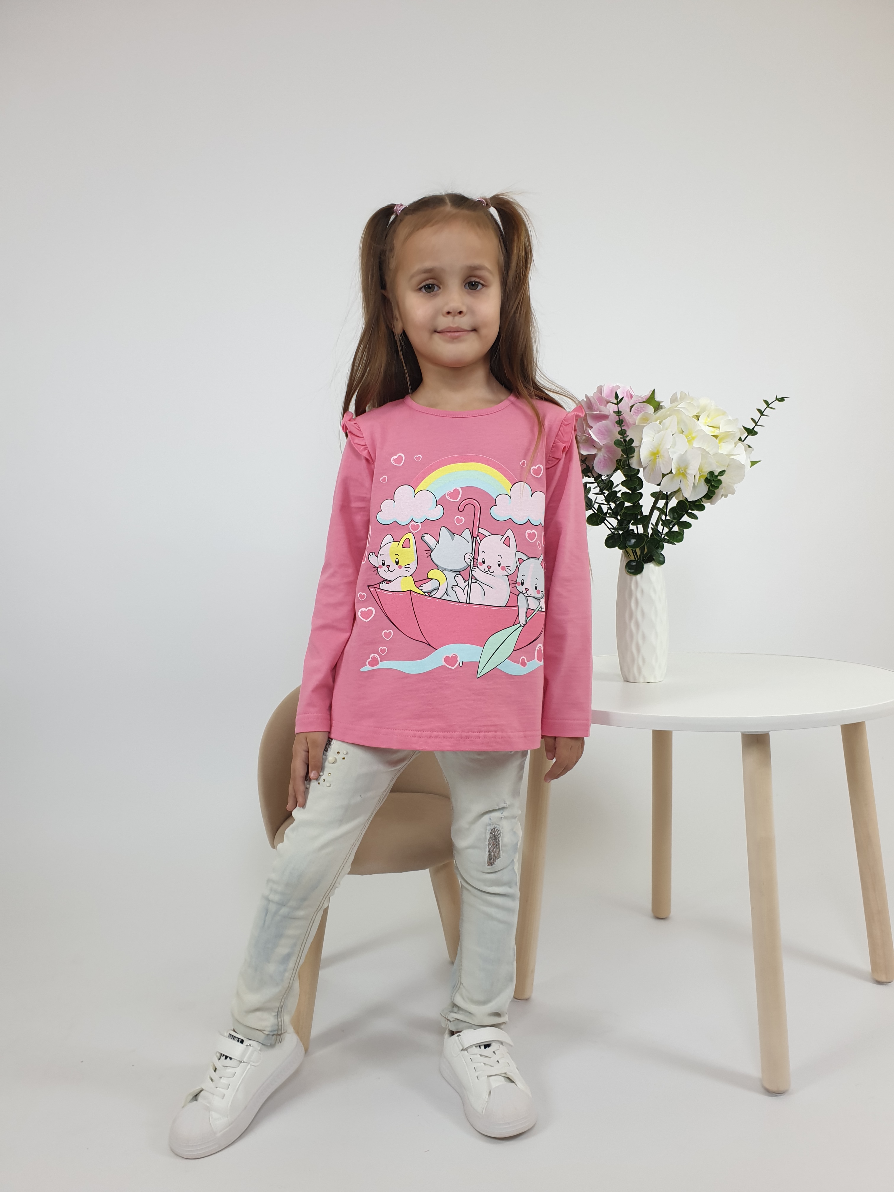 Лонгслив Luneva 4-124-2. - фото 1