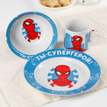 Набор посуды Marvel 3 предм.
