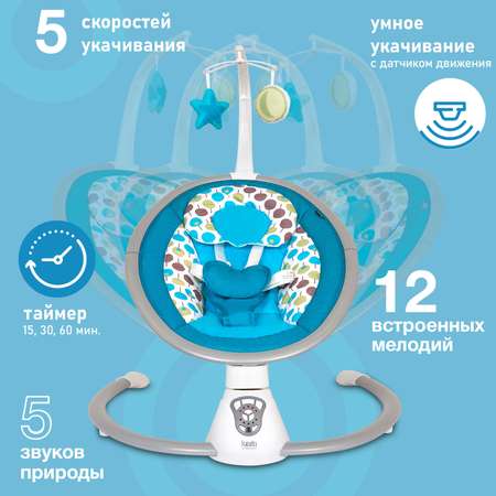 Электрокачели шезлонг Nuovita Mistero MS4